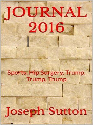 cover image of Journal 2016